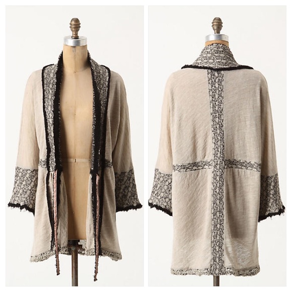 🚫SOLD🚫Anthropologie Semolina Cardigan - Picture 2 of 4