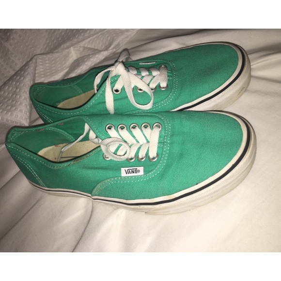 Teal Vans