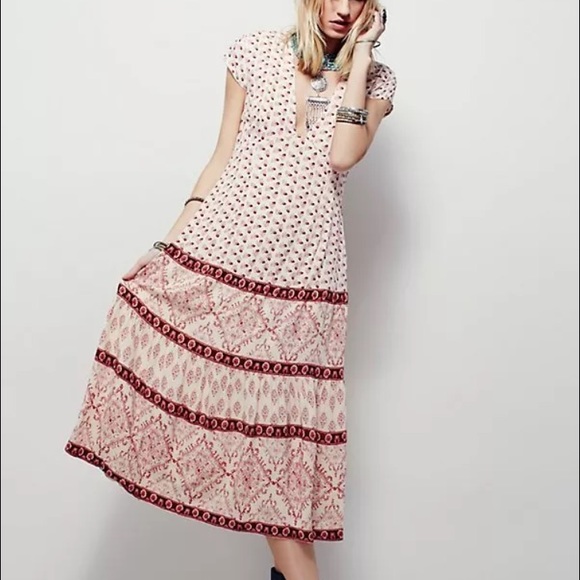Free People, Bella Notte Printed Dress