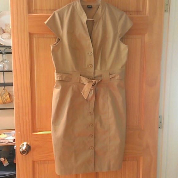 Petite Sleeveless Shirtdress