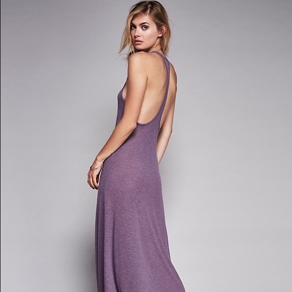 Free People Boyfriend Ribbed Maxi