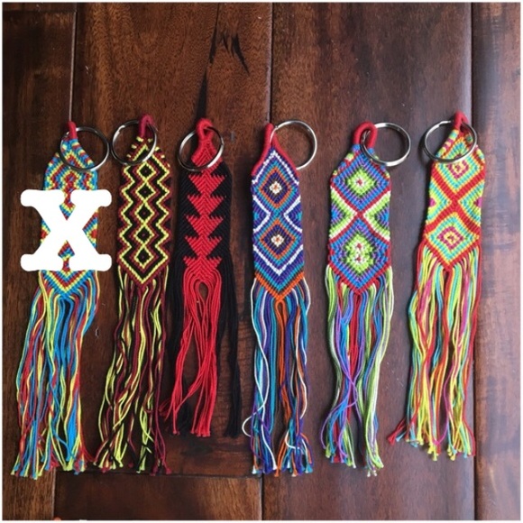 TOH Boho Flat Woven Keychains (Ask 4 availability) - Picture 3 of 5
