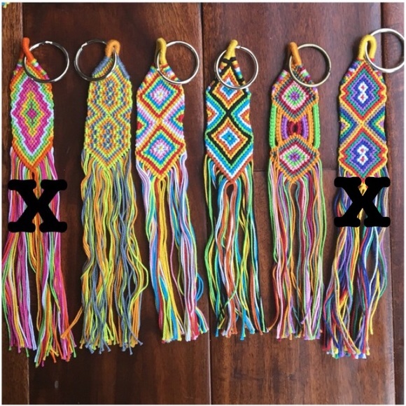 TOH Boho Flat Woven Keychains (Ask 4 availability) - Picture 4 of 5
