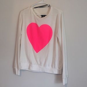 Heart sweater