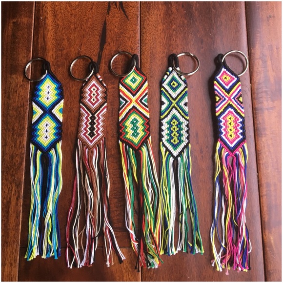 TOH Boho Flat Woven Keychains (Ask 4 availability) - Picture 3 of 5
