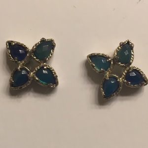 Kendra Scott Tavi Stud in blue