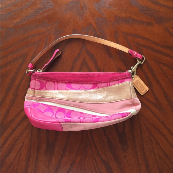 Pink Coach purse