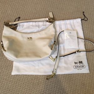 coach off white purse