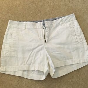 JCP white shorts