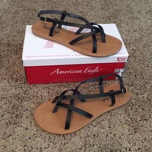 American Eagle strappy sandals