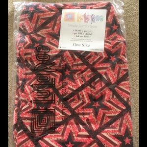 BNWT "Americana" Collection LuLaRoe OS Leggings