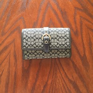 Black Coach wallet