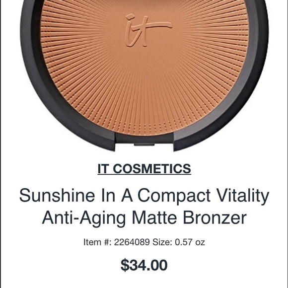 It Cosmetics Bronzer Anti Aging Vitality Glow