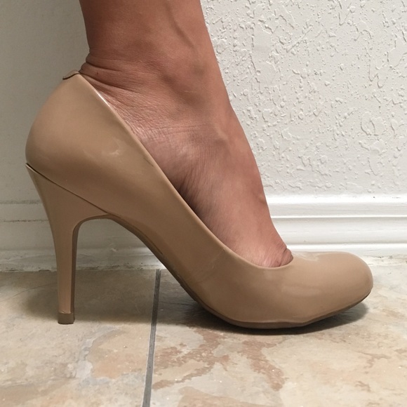 Mossimo Patent Nude Heels