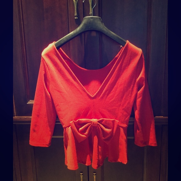 NWOT peplum top. - Picture 1 of 2