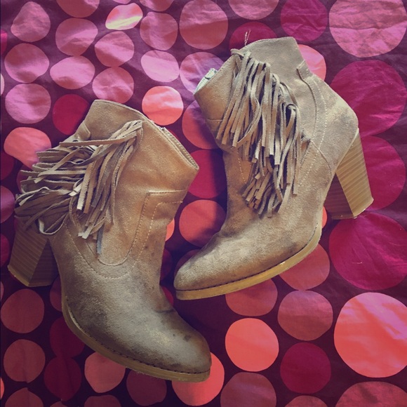 Fringe Booties