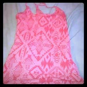 Vs pink shirt- tank