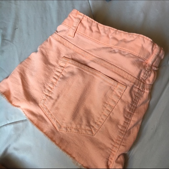 Peach shorts
