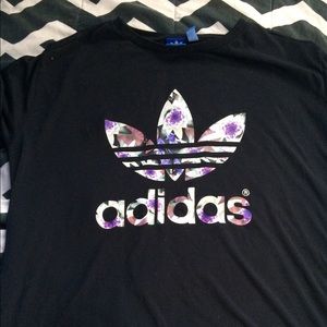 Adidas trefoil tee