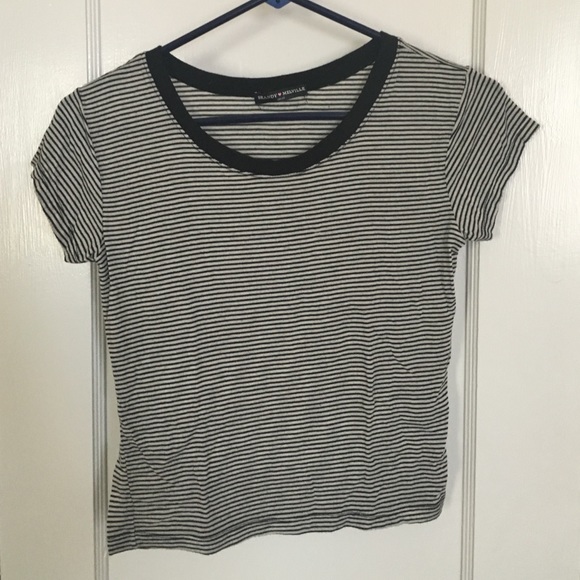 Brandy Melville Tops - Brandy Melville Striped Crop Top