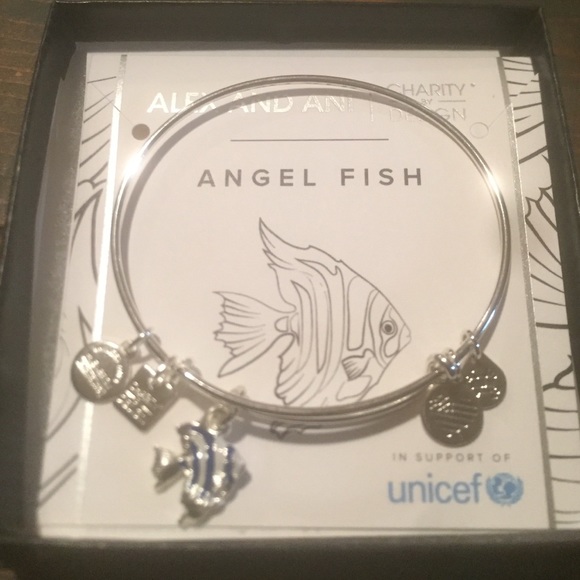 Alex and Ani Angel fish bracelet