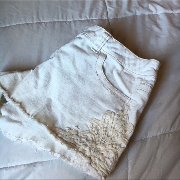 White shorts