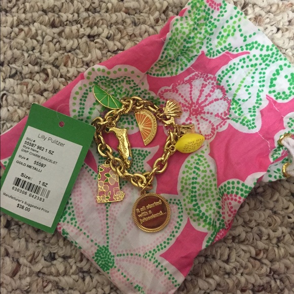Lily Pulitzer Charm Bracelet