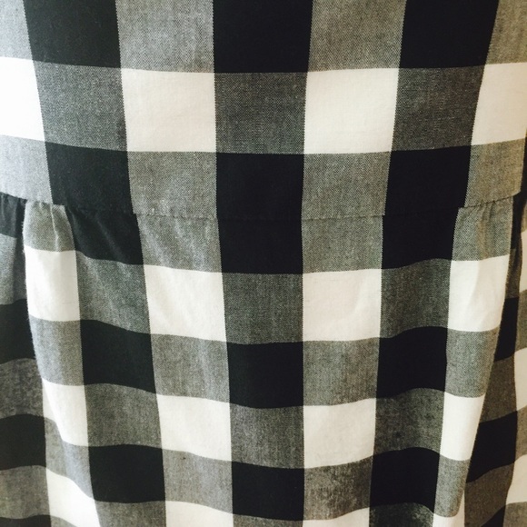 SOLD Jack  Black & White Gingham Sundress - Picture 4 of 4