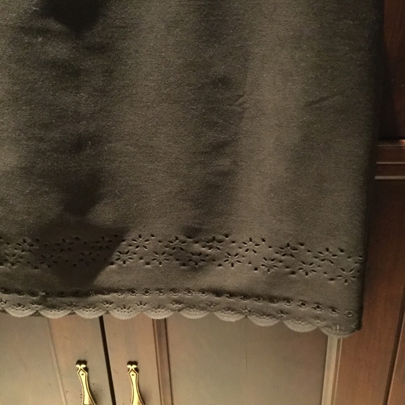 Brown cutout skirt. - Picture 2 of 2