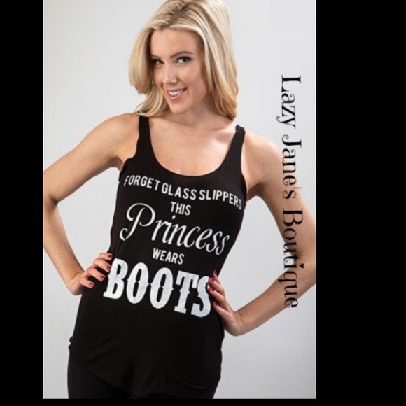 Forget the Glass Slippers Tank