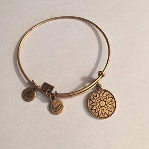 Alex and Ani sun bracelet