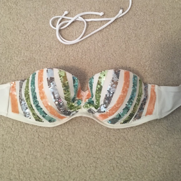 Victoria's Secret sequined bikini top