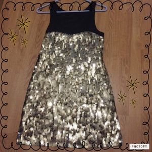 🔥Express gold sequin dress🔥