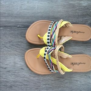 Aztec Bedazzled Summer Sandals