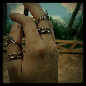 Boho rings