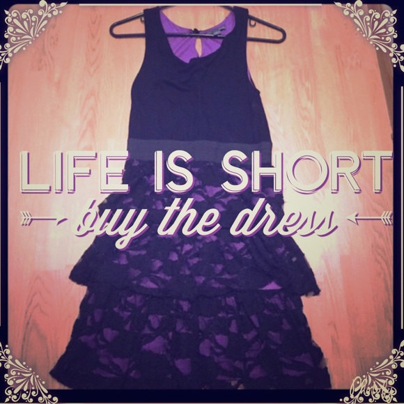 💜Lace party dress💜