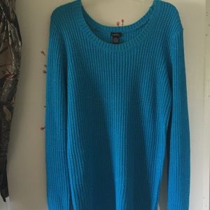 Sparkly long sleeve sweater