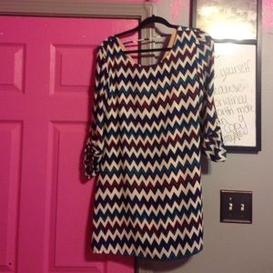chevron dress