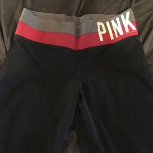 Ohio state pink long yoga pants