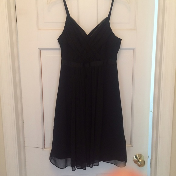 Black Chiffon Dress