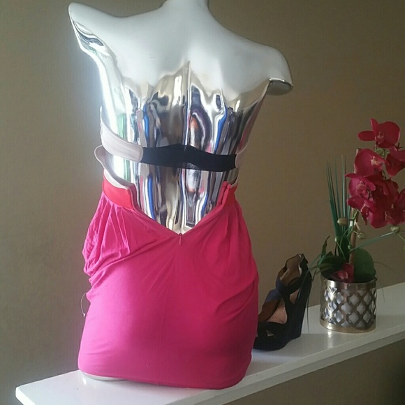 $10 - ASOS ColorBlock Dress Petite - Picture 2 of 4