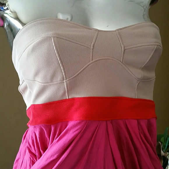 $10 - ASOS ColorBlock Dress Petite - Picture 4 of 4