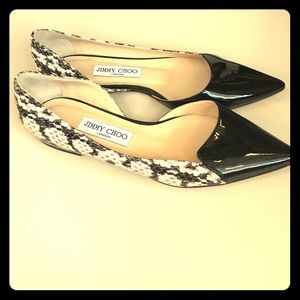 Never worn Jimmy Choo flats
