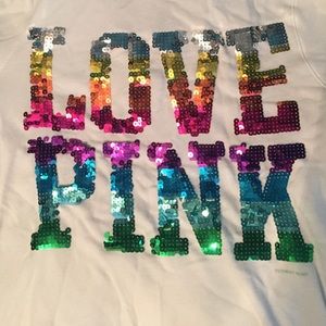 VS Pink Sequin Jacket