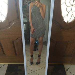 Grey Bodycon Dress