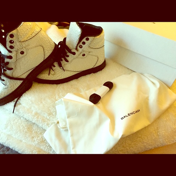 Balenciaga Pelle S Gomm Sneakers