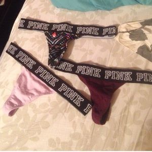 VS PINK thongs