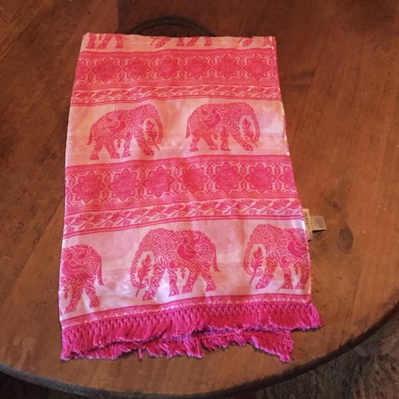 Elephant print scarf/wrap