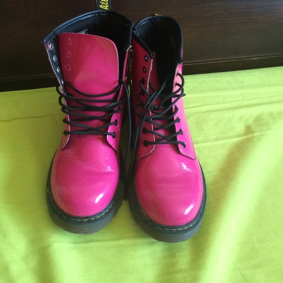 Pink Dr Martins