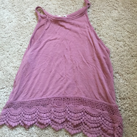 Cute halter crop tee